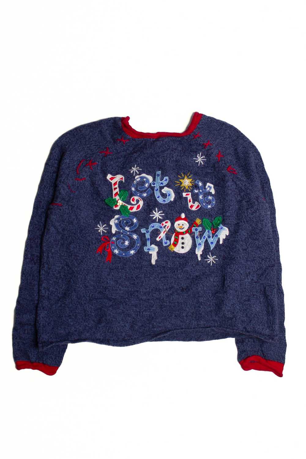 Blue Ugly Christmas Sweater 60449 - image 2