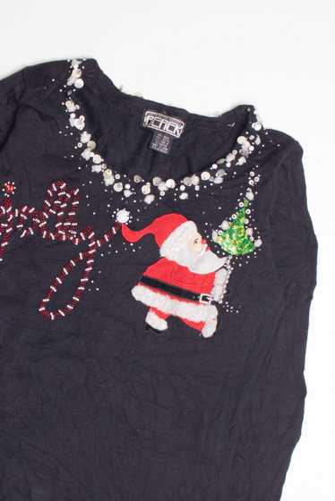 Black Ugly Christmas Pullover 61045