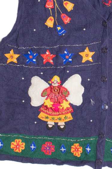 Blue Ugly Christmas Vest 61040