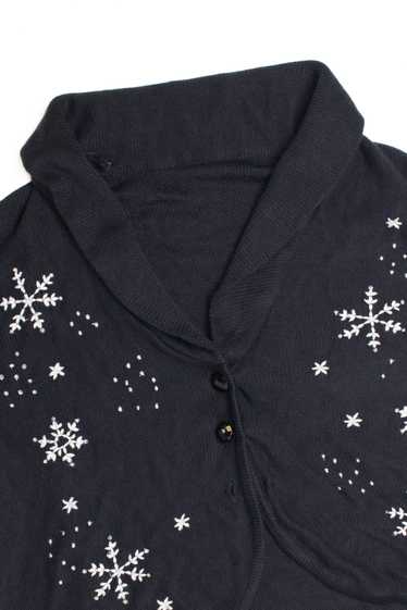 Black Ugly Christmas Cardigan 61064