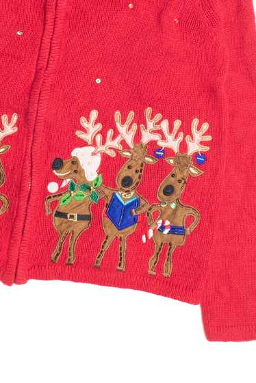 Red Ugly Christmas Cardigan 61038