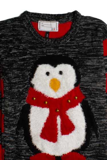 Red Penguin Ugly Christmas Pullover 60045