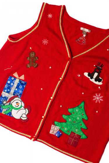 Red Ugly Christmas Vest 59258