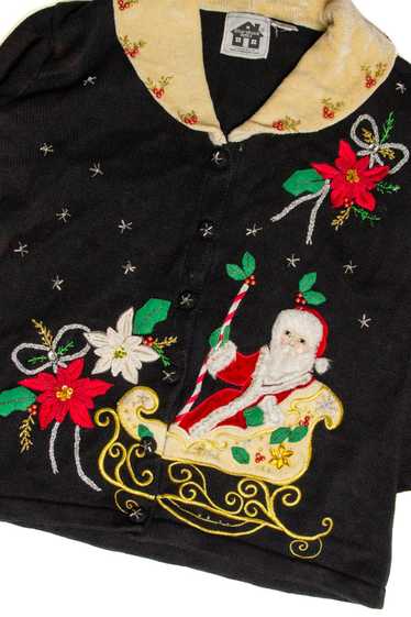 Black Ugly Christmas Cardigan 59186