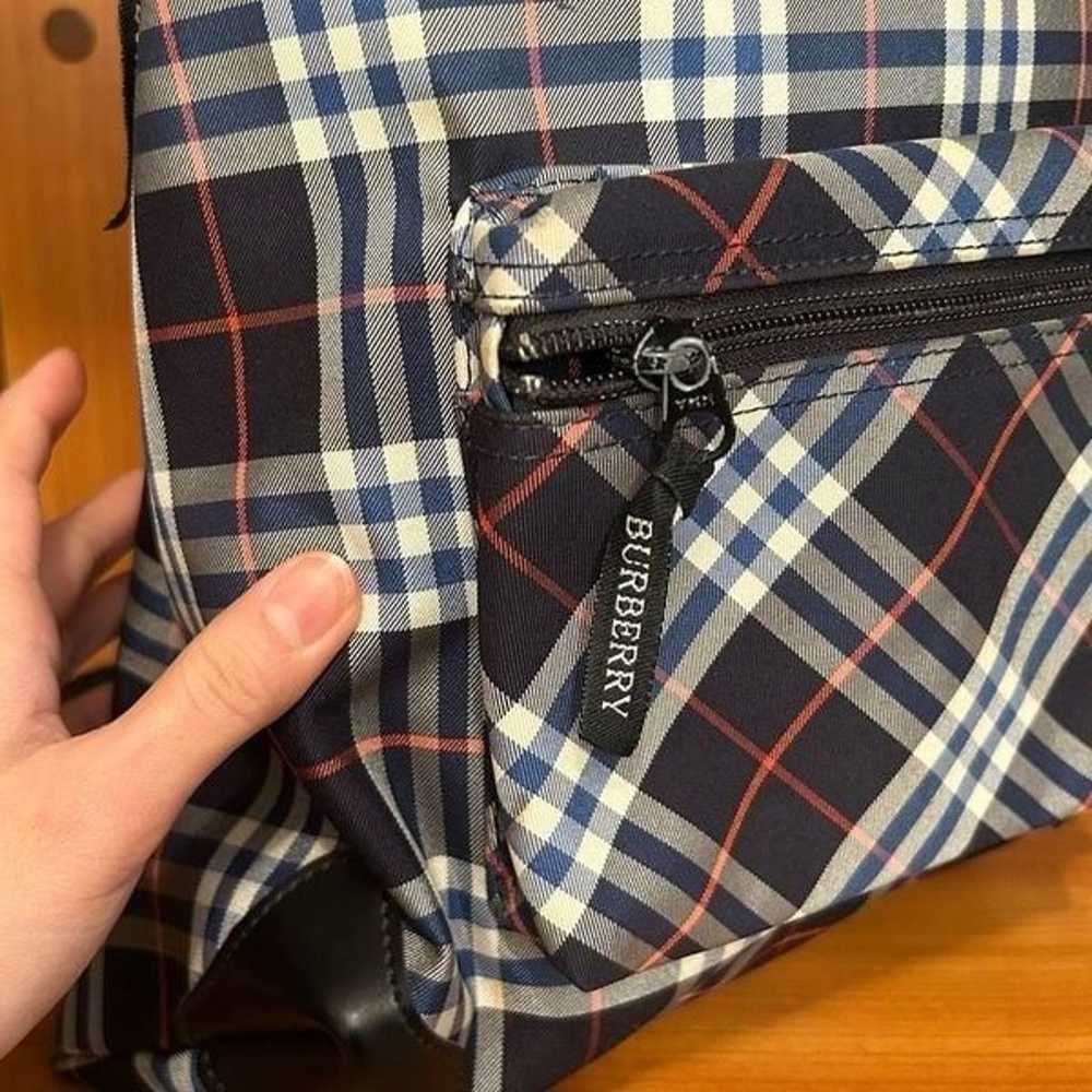 Burberry Plaid Backpack - image 3