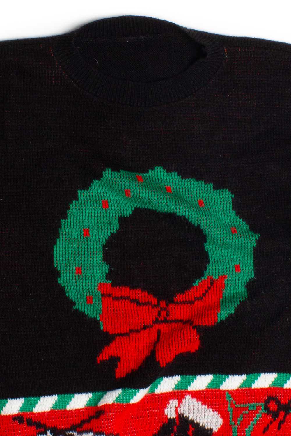 Black Ugly Christmas Pullover 60130 - image 1