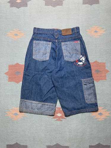G Unit × Streetwear × Vintage y2k baggy jeans shor