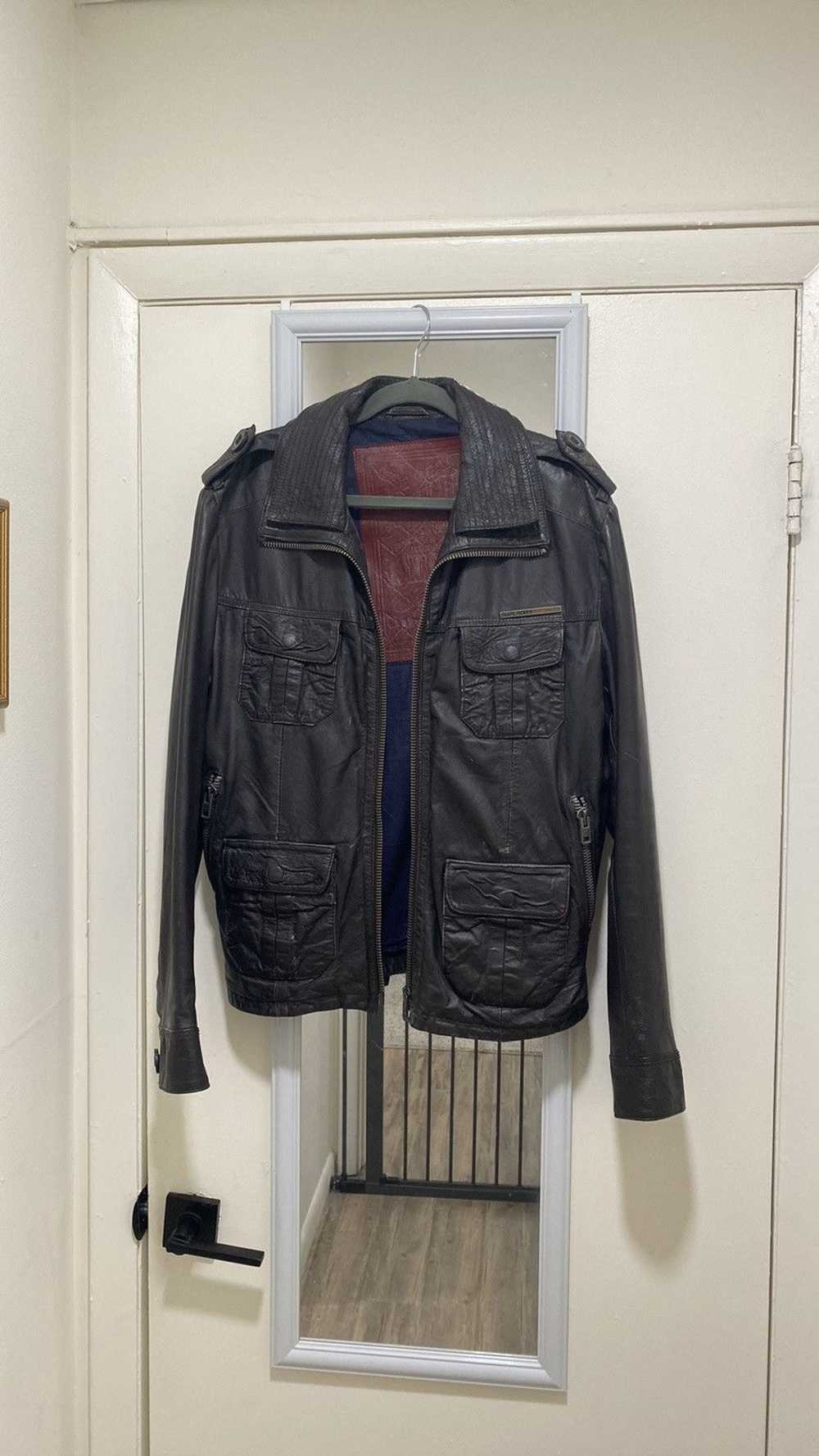 Superdry Superdry leather jacket vintage men sizeM - image 1