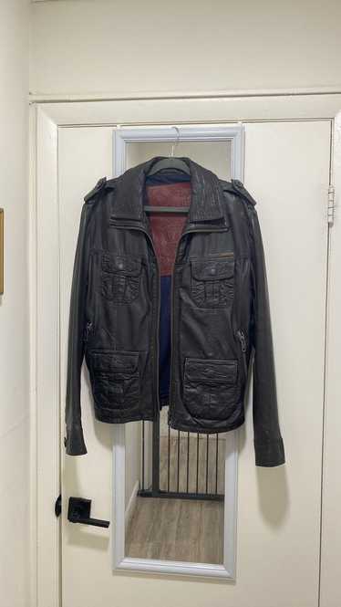 Superdry Superdry leather jacket vintage men sizeM