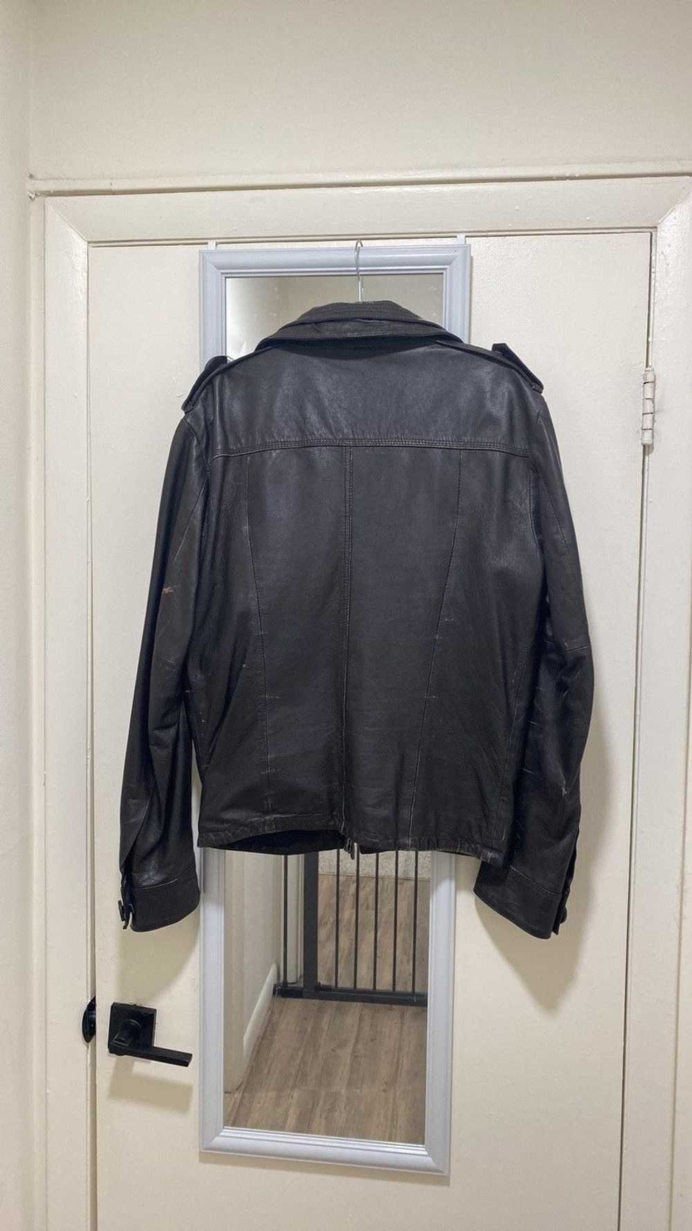 Superdry Superdry leather jacket vintage men sizeM - image 6