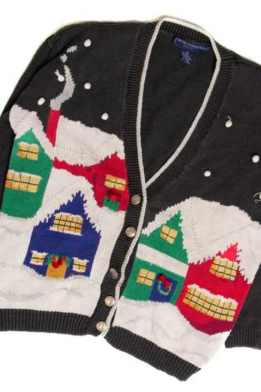 Black Ugly Christmas Cardigan 59195