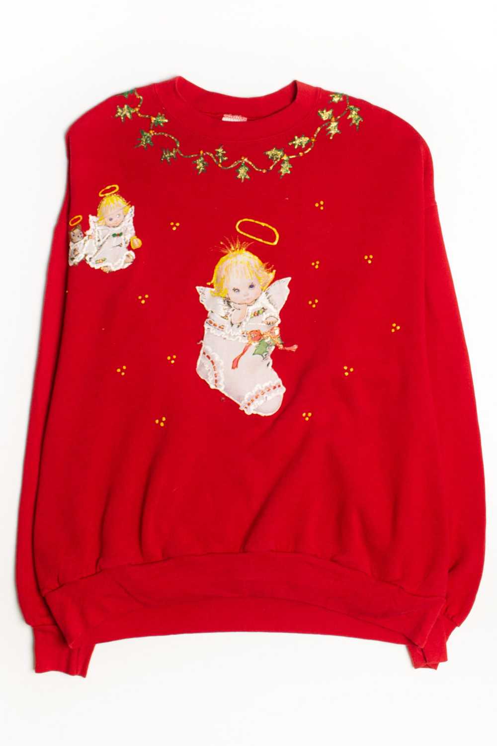 Red Ugly Christmas Sweatshirt 58826 - image 2