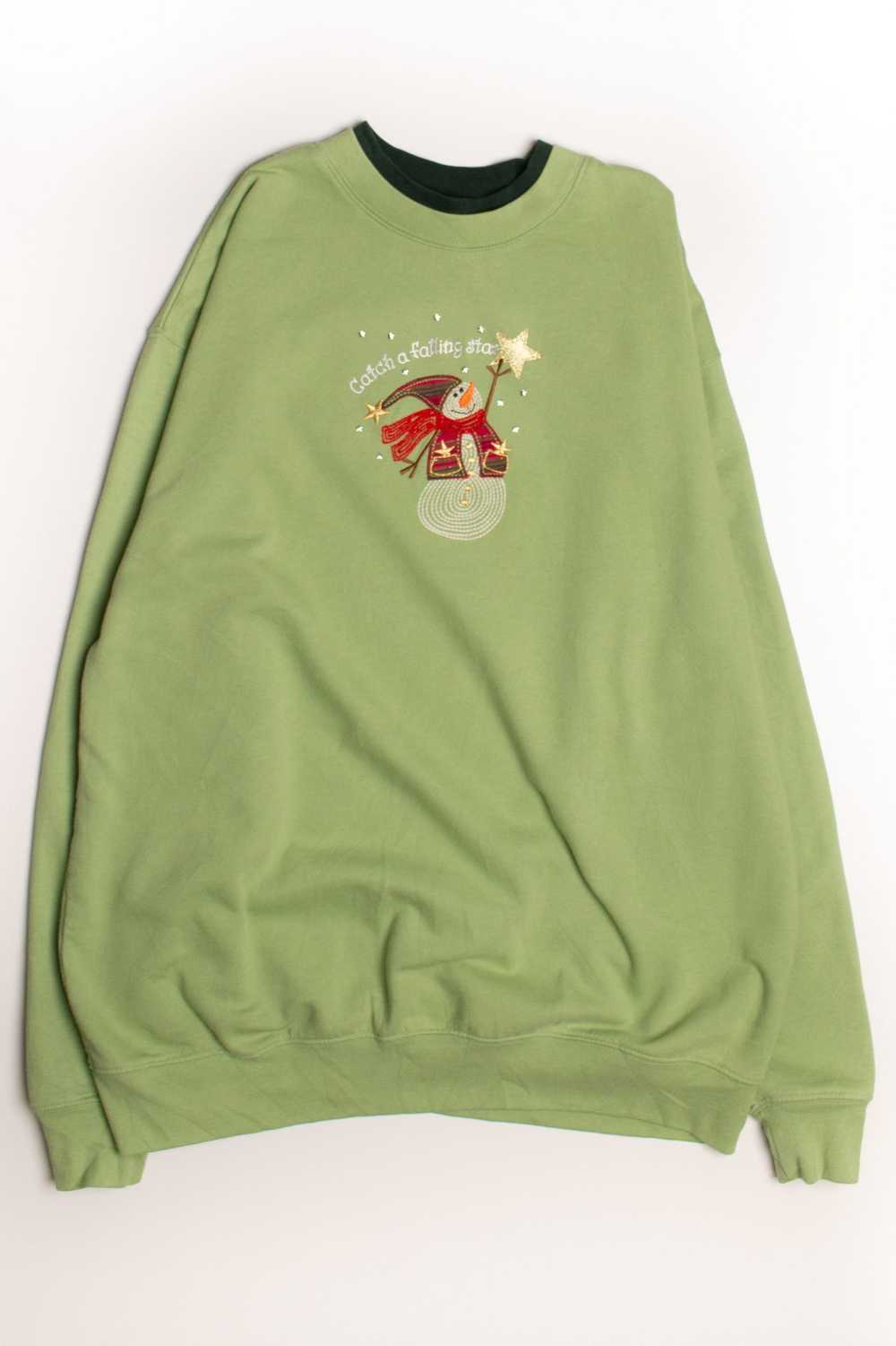 Green Ugly Christmas Sweatshirt 58867 - image 2