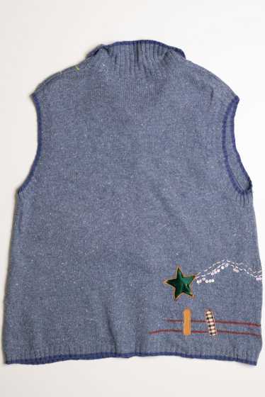 Blue Ugly Christmas Vest 59043