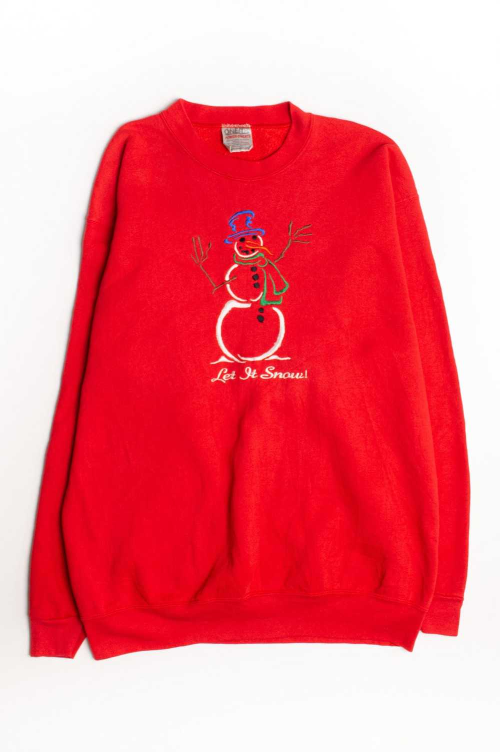 Red Ugly Christmas Sweatshirt 58766 - image 2