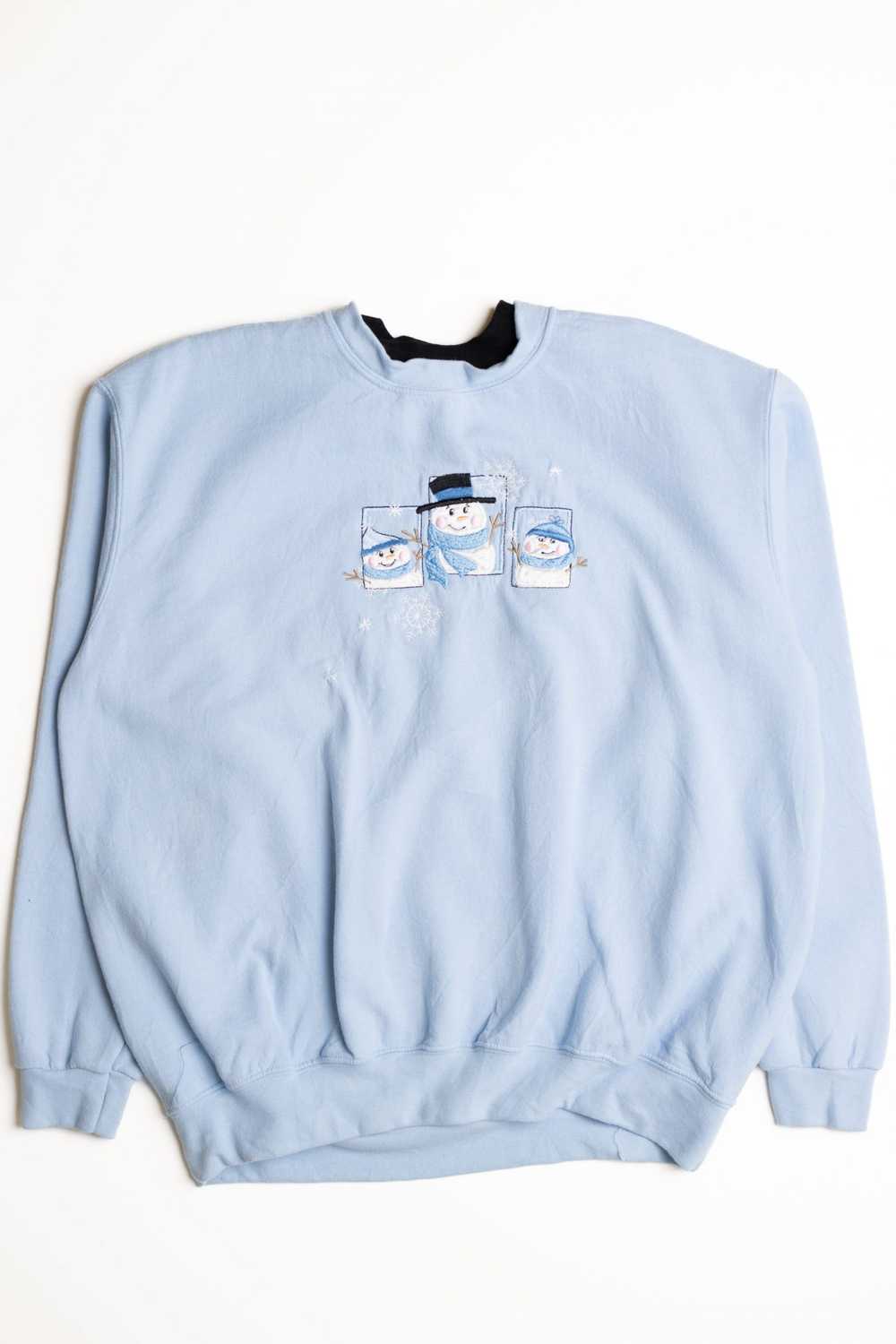 Blue Ugly Christmas Sweatshirt 59131 - image 2