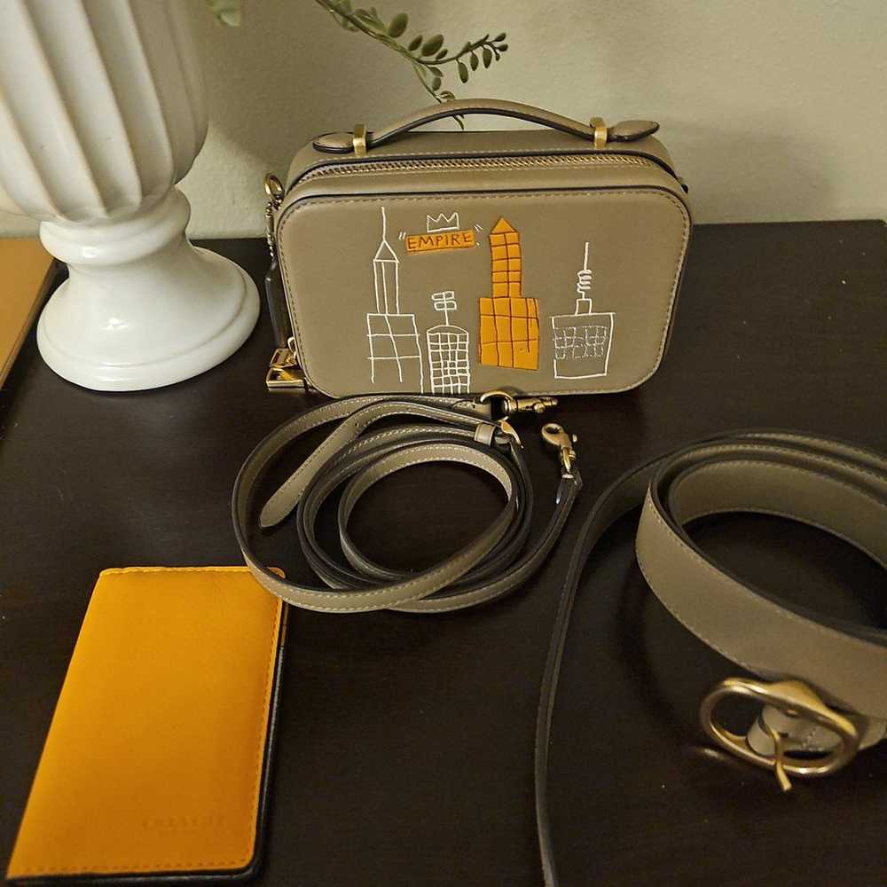 Coach Basquiat belt bag and wallet - image 2