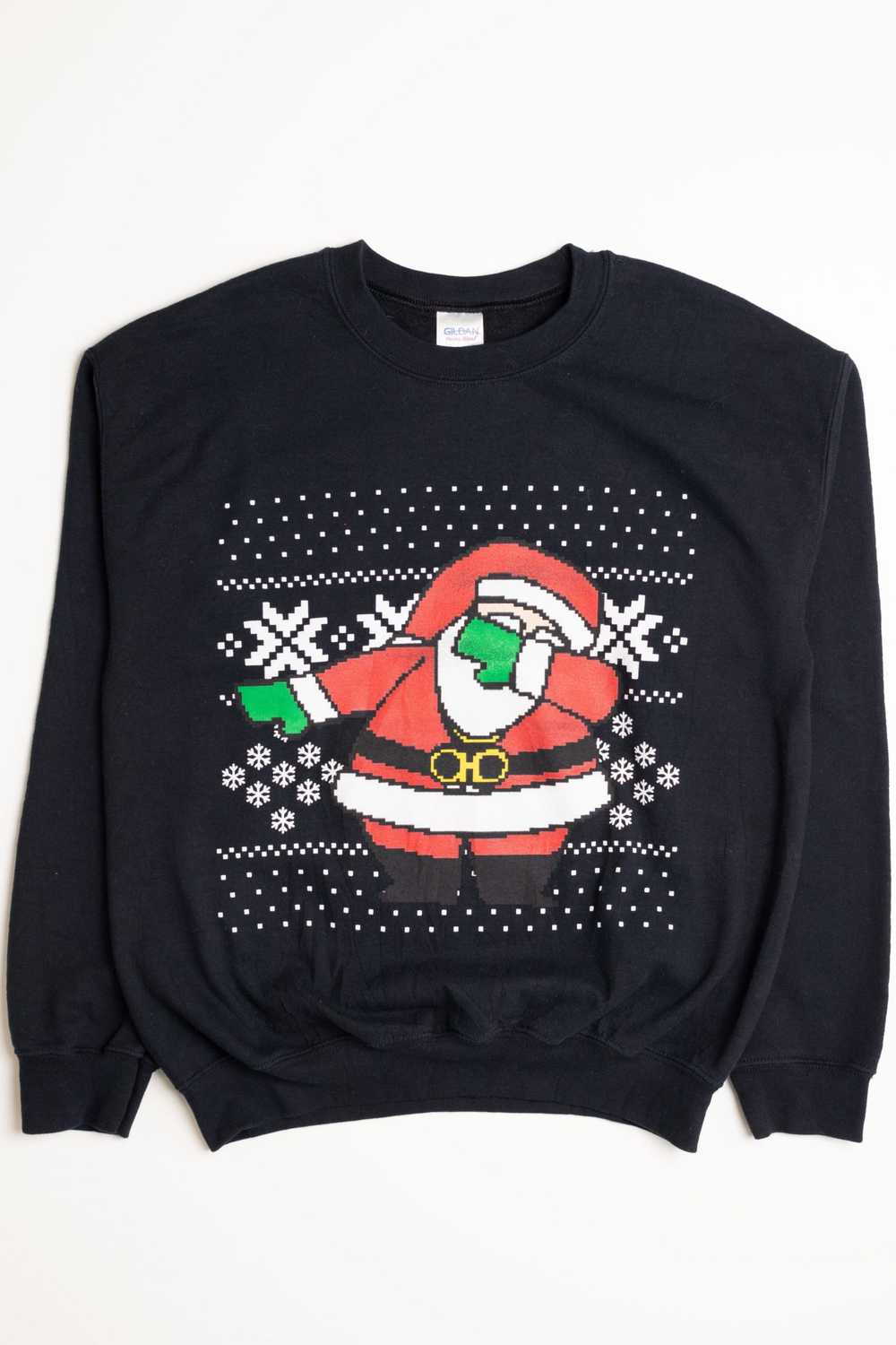 Black Ugly Christmas Sweatshirt 59037 - image 3