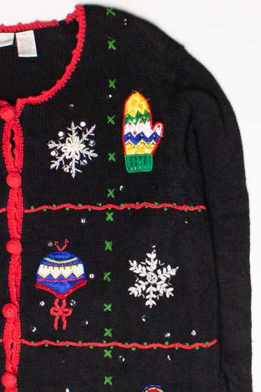 Black Ugly Christmas Cardigan 58654