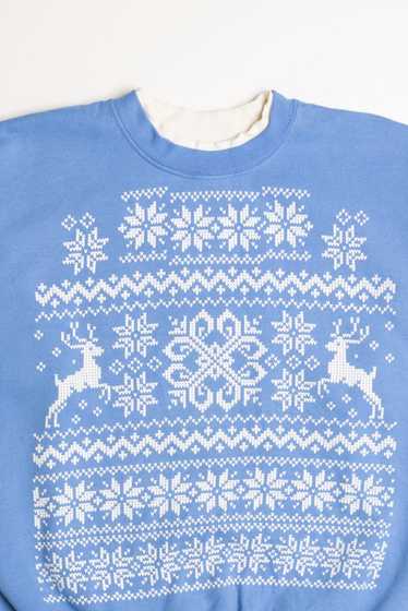 Blue Ugly Christmas Sweatshirt 59081 - image 1