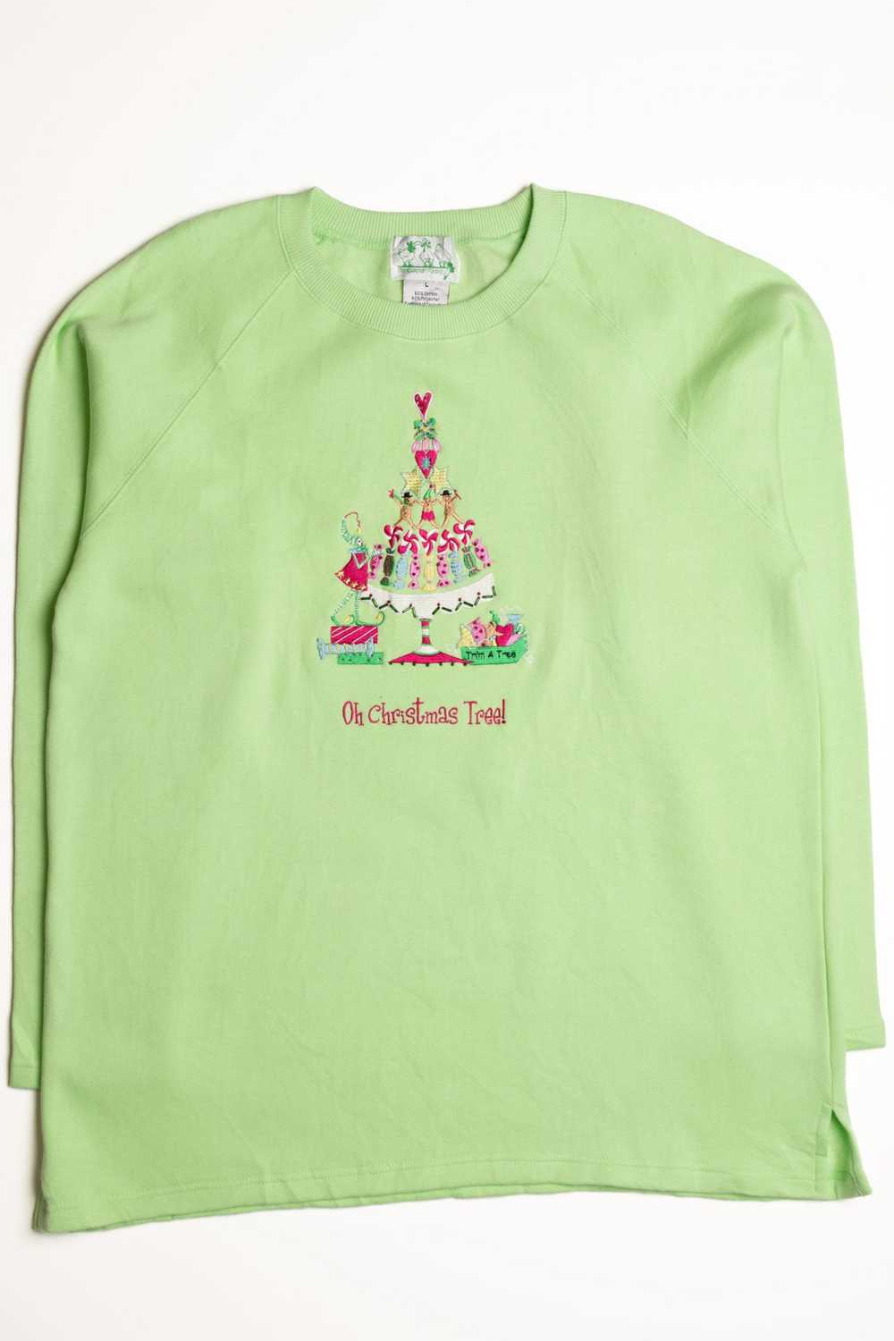 Green Ugly Christmas Sweatshirt 59097 - image 2