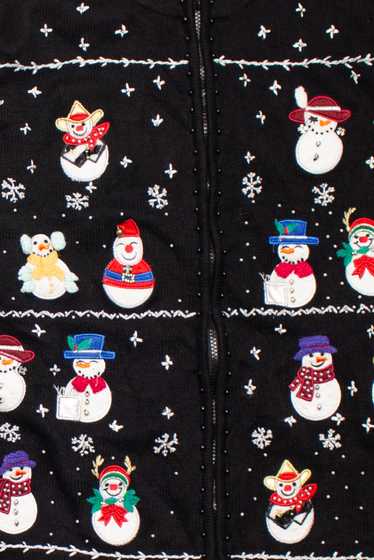 Black Ugly Christmas Cardigan 58668