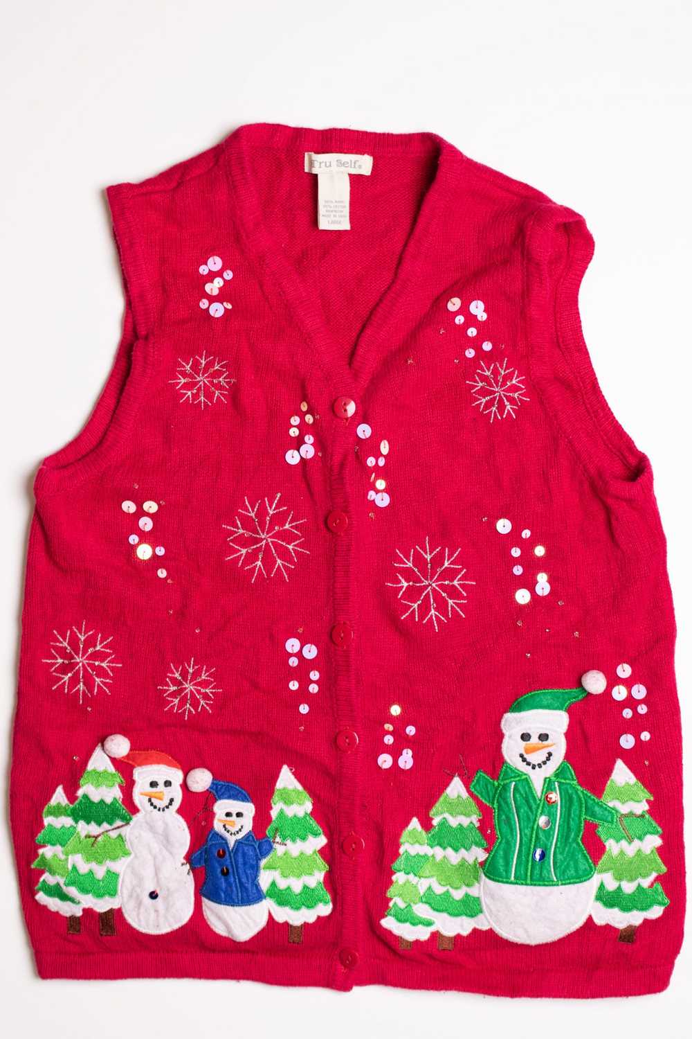 Ugly Christmas Sweater Vest 103 - image 2