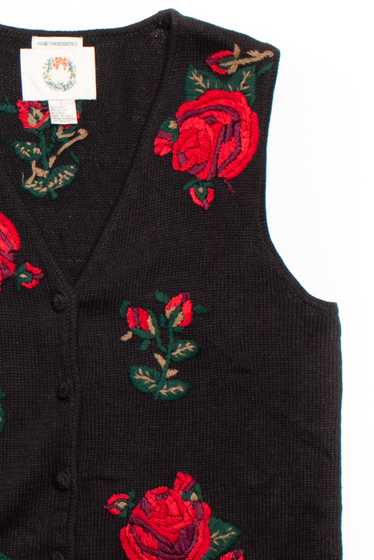 Floral Ugly Christmas Vest 58637