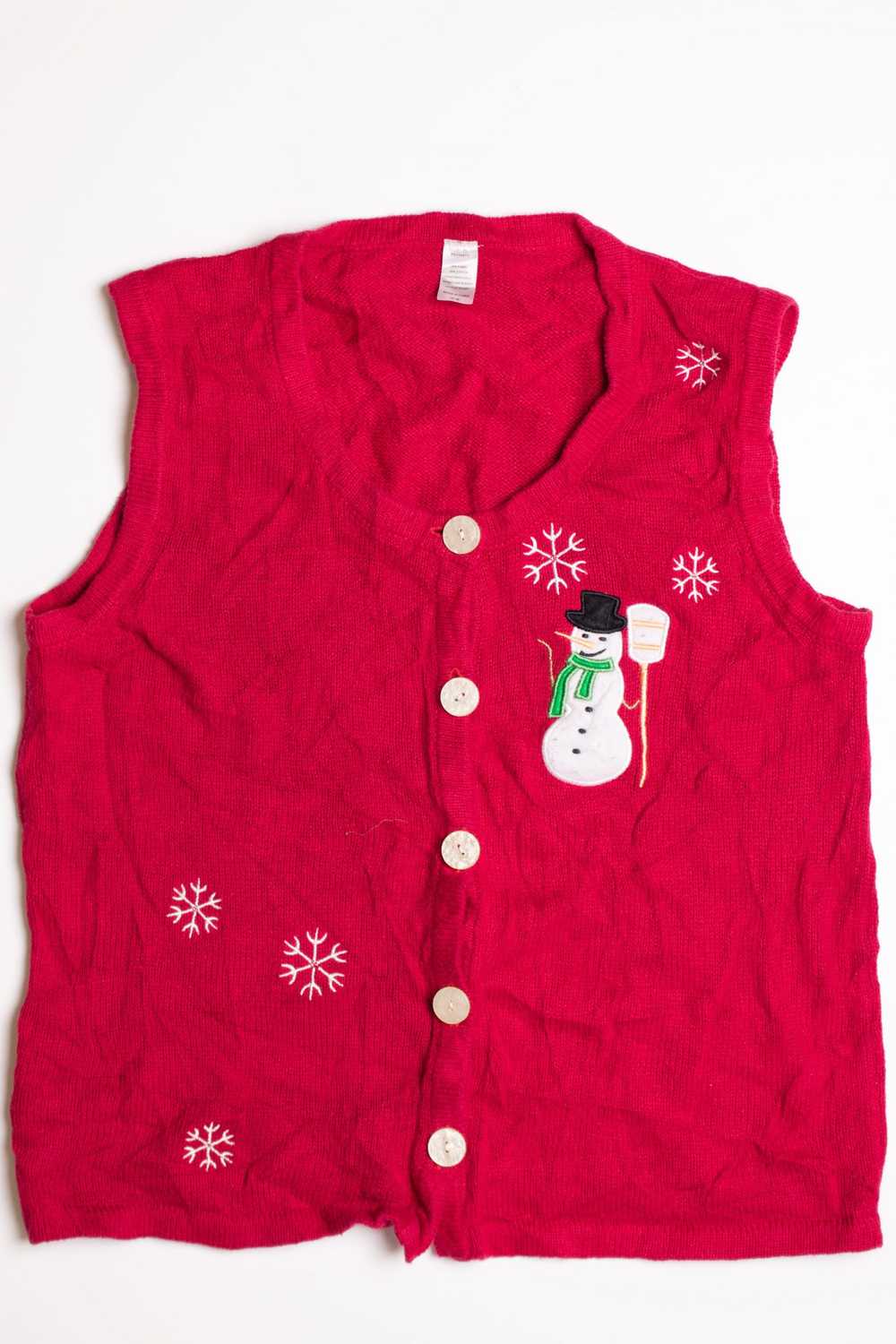 Ugly Christmas Sweater Vest 35 - image 2