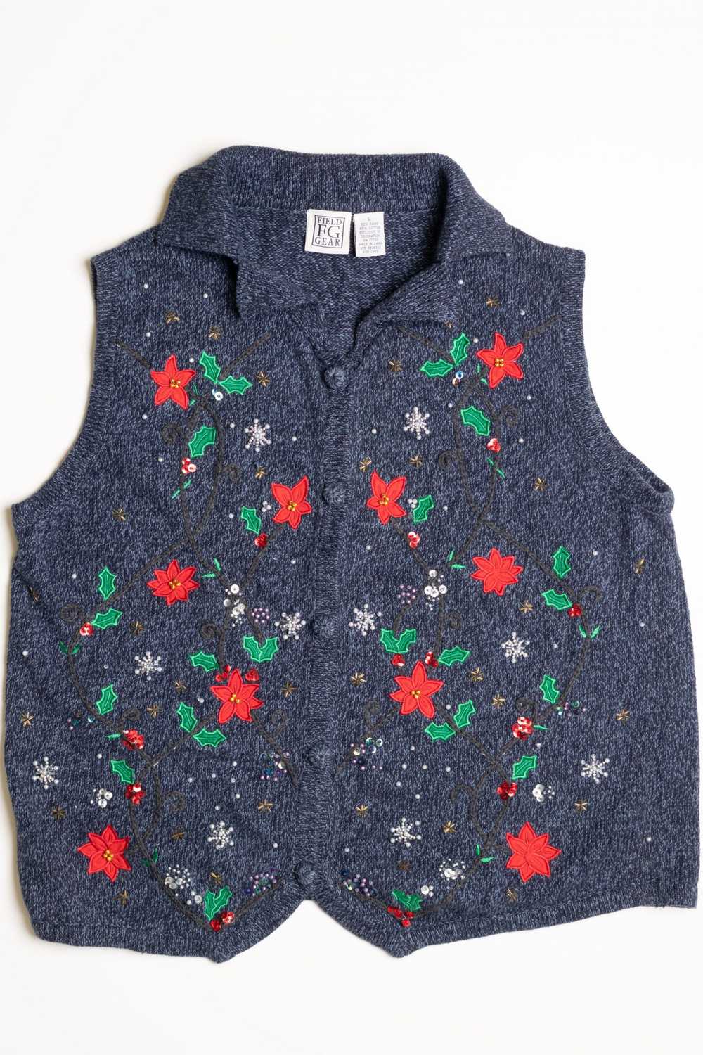 Blue Ugly Christmas Sweater 56766 - image 2