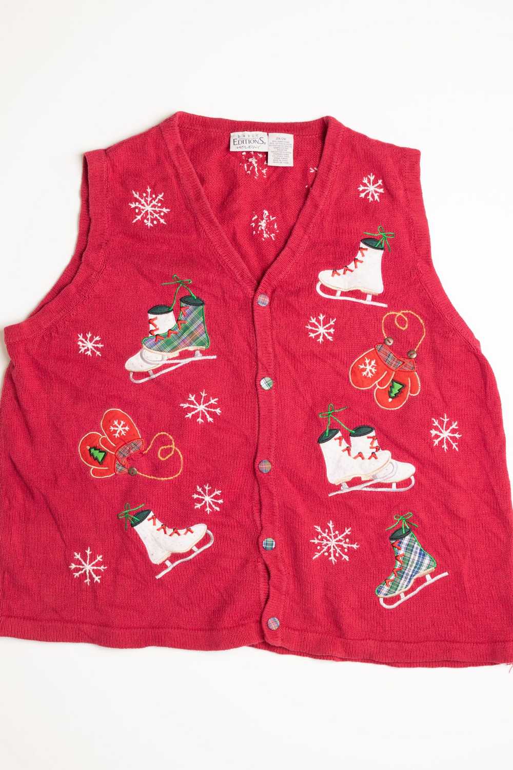 Ugly Christmas Sweater Vest 89 - image 2