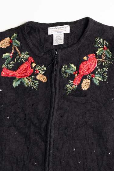 Black Ugly Christmas Cardigan 56831