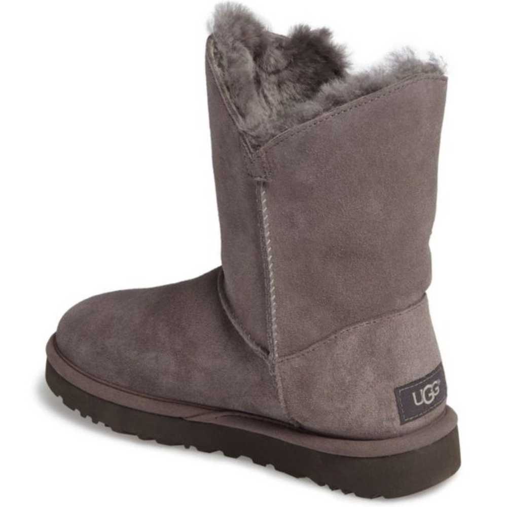 UGG Gray Constantine Side Stitch Fur Lined Boots … - image 2