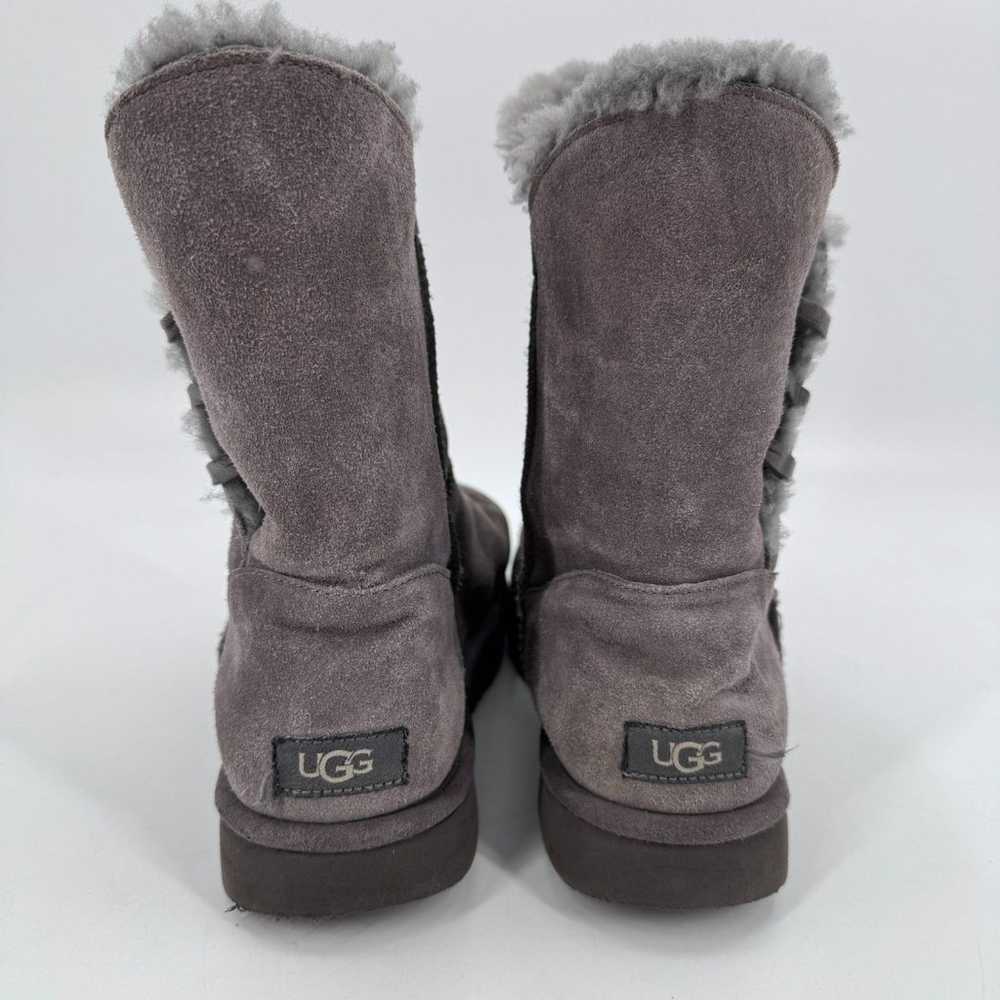 UGG Gray Constantine Side Stitch Fur Lined Boots … - image 8
