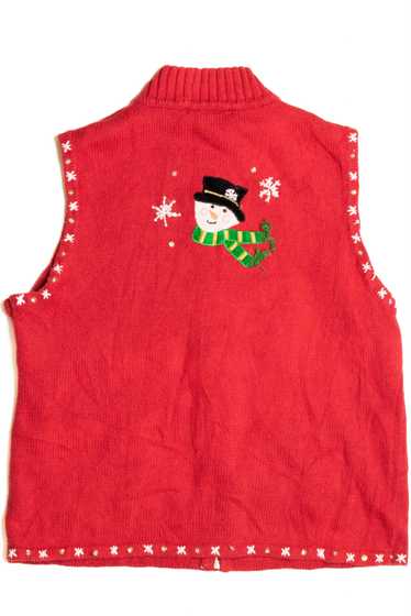 Red Ugly Christmas Vest 56759 - image 1