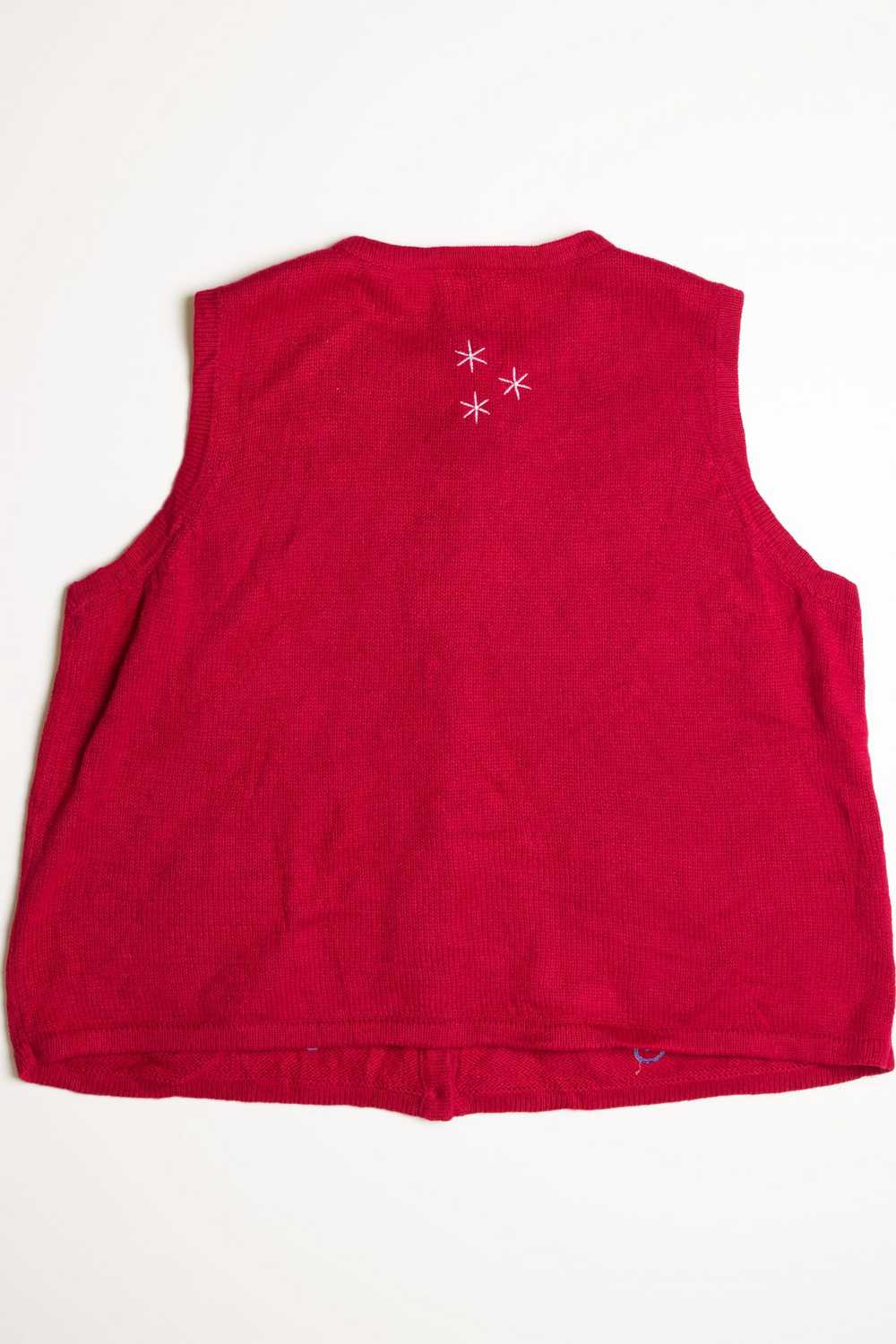 Red Ugly Christmas Vest 56777 - image 1