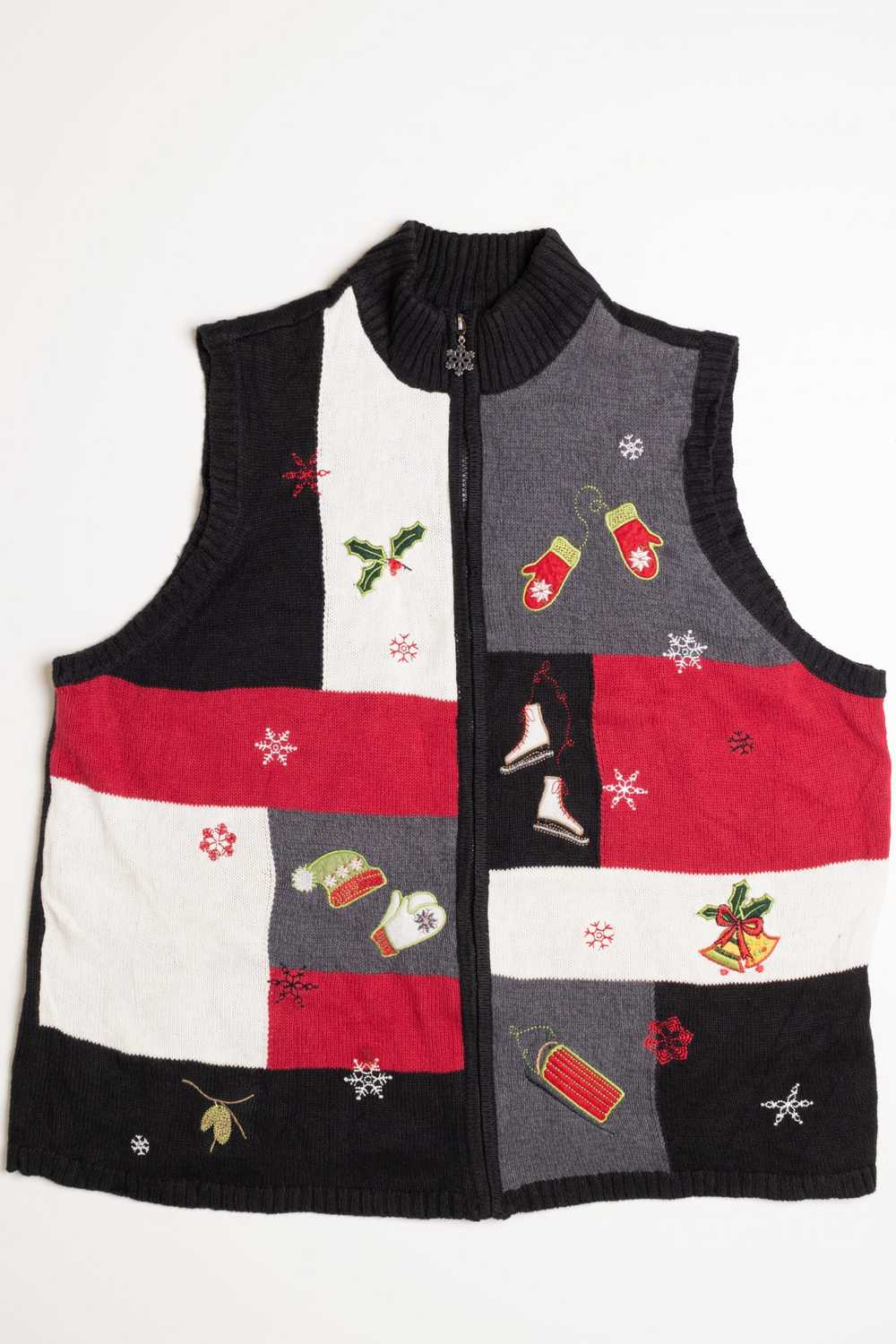 Ugly Christmas Sweater Vest 128 - image 2