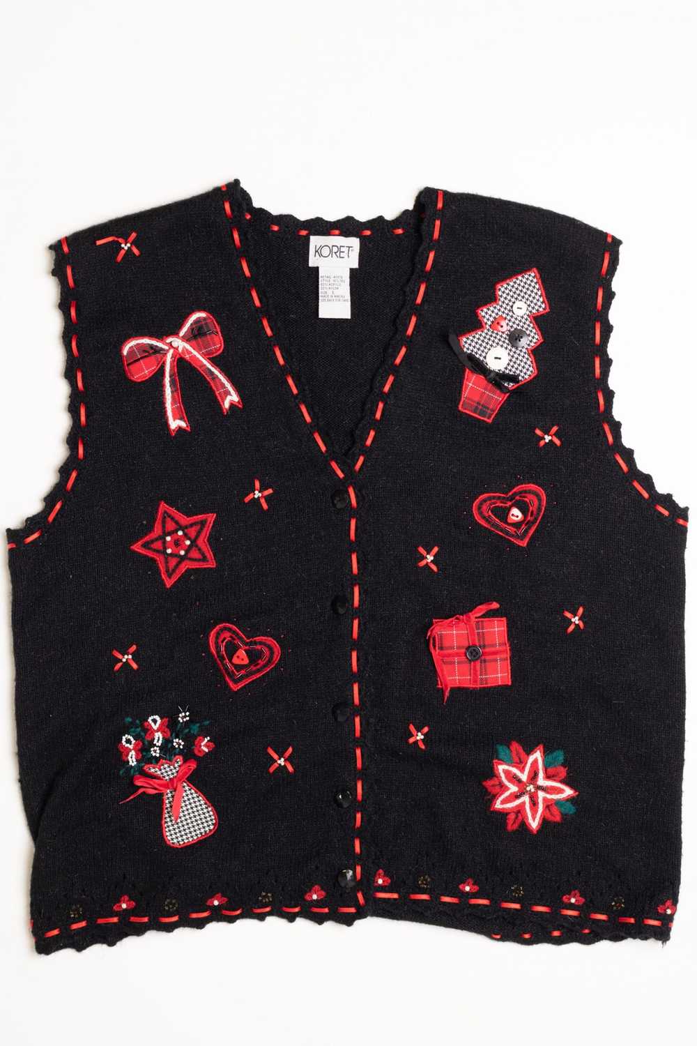 Ugly Christmas Sweater Vest 77 - image 2