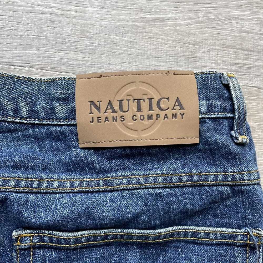 Nautica × Streetwear × Vintage Vintage Y2K Blue N… - image 3