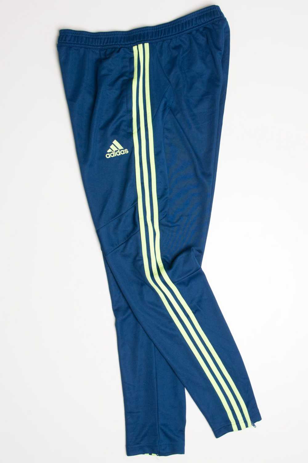 Teal & Lime Adidas Soccer Pants (sz. L) - image 4