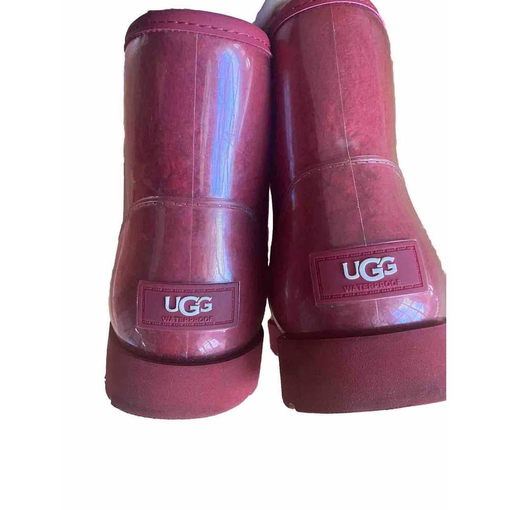 UGG Women's Classic Clear Mini Red Waterproof Rai… - image 7