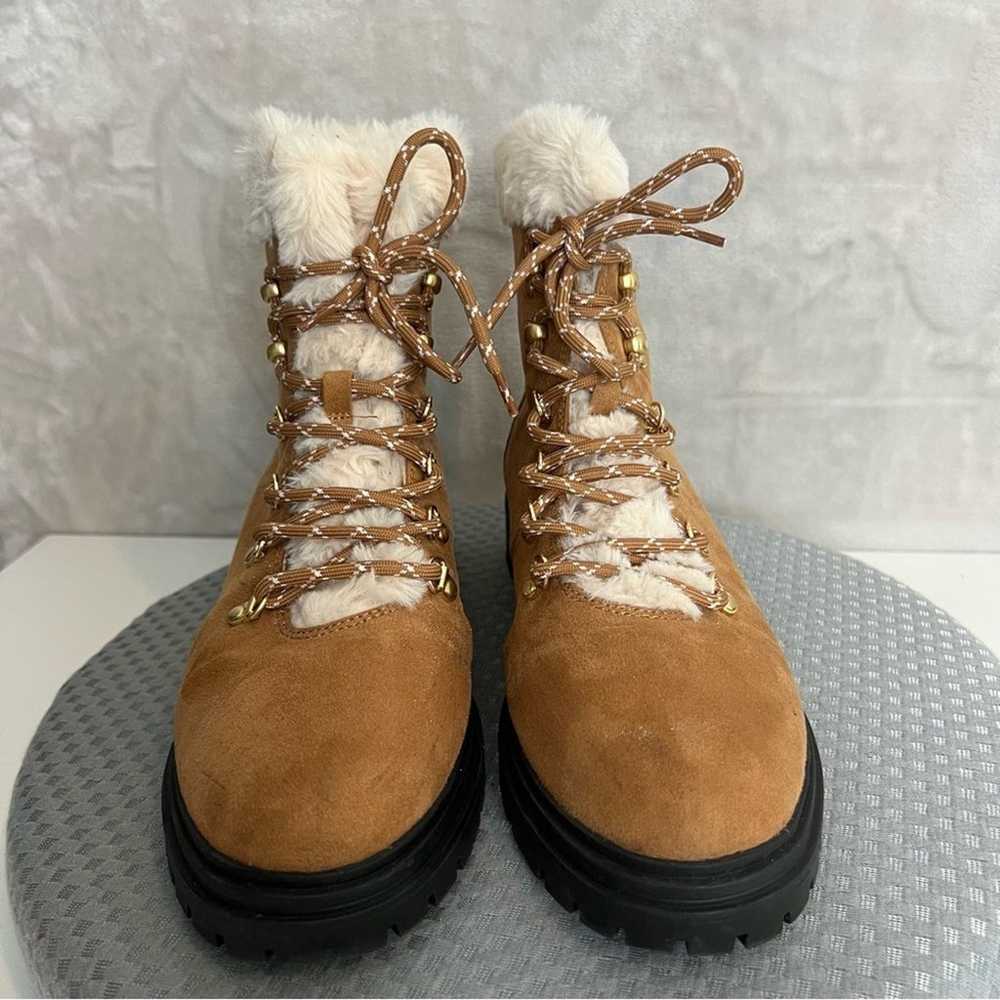 J. Crew Boots Womens 10.5 Faux Fur Winter Hiking … - image 4