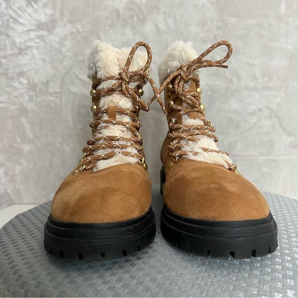 J. Crew Boots Womens 10.5 Faux Fur Winter Hiking … - image 5