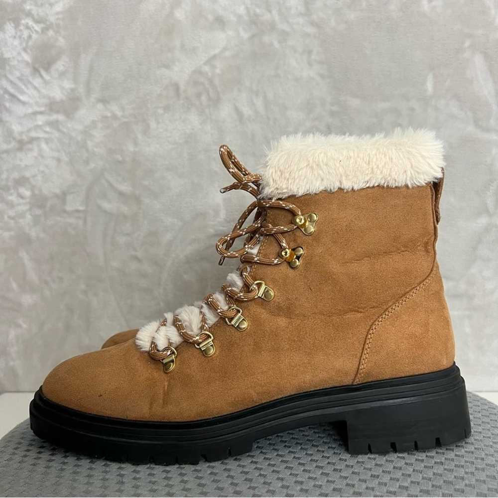 J. Crew Boots Womens 10.5 Faux Fur Winter Hiking … - image 8