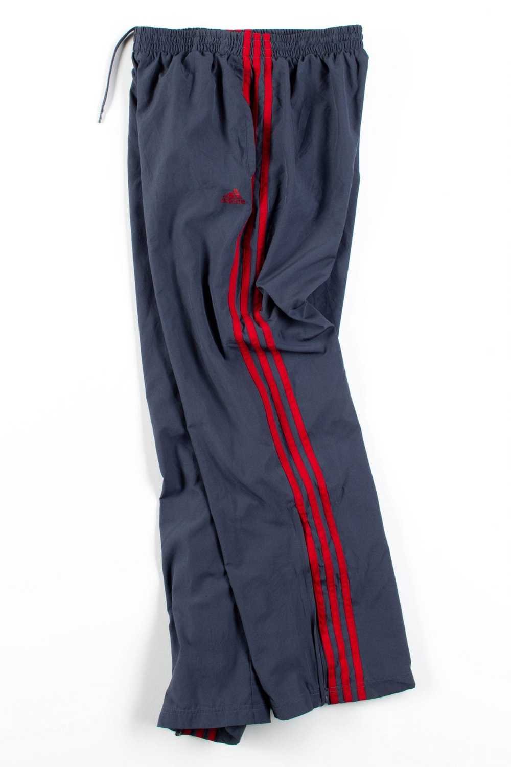 Grey & Red Adias Track Pants (sz. Youth XL) - image 2