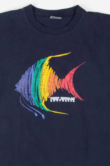 Rainbow Fish Port Douglas Australia Souvenir T-Shi