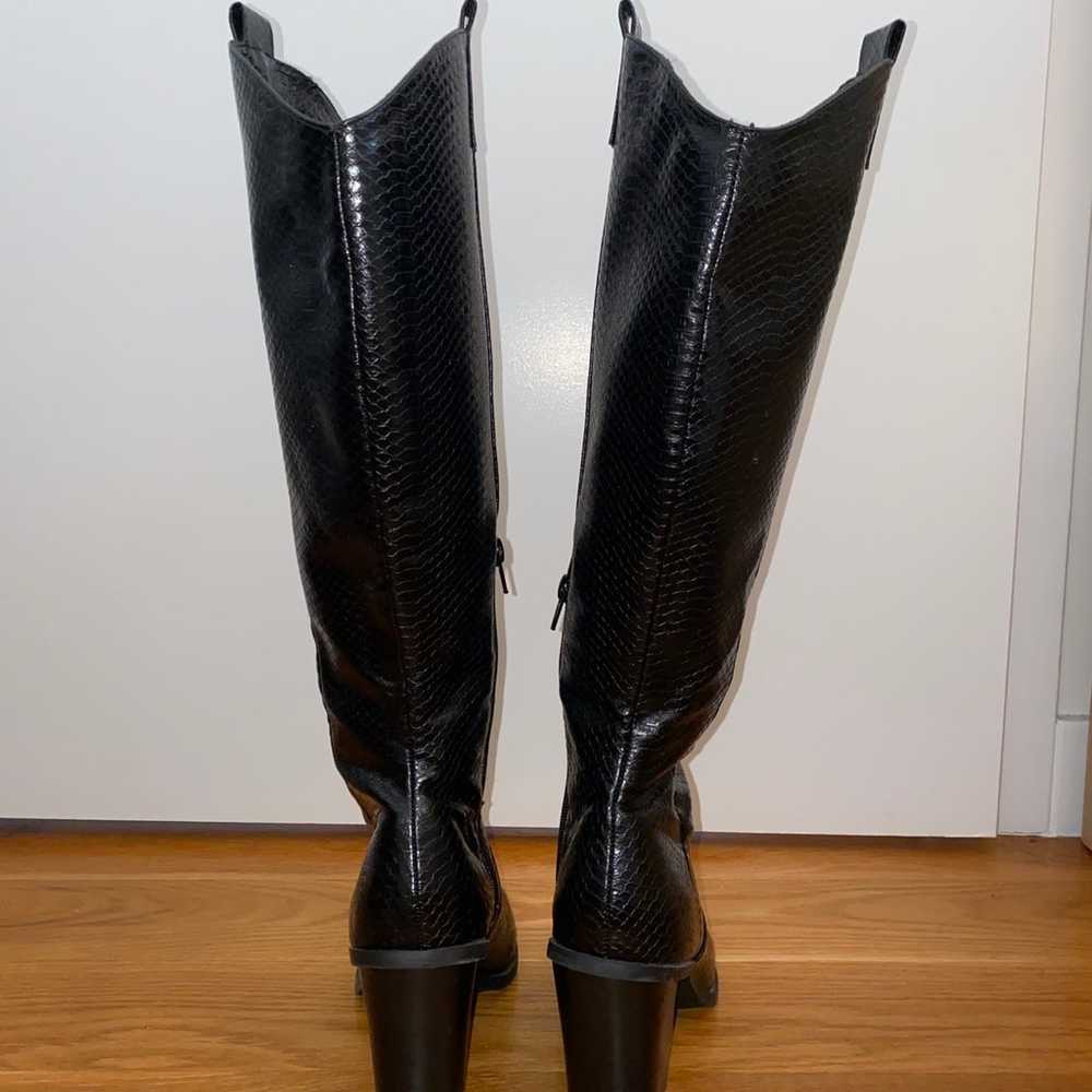 Dolce Vita knee high western boots 7.5 - image 3