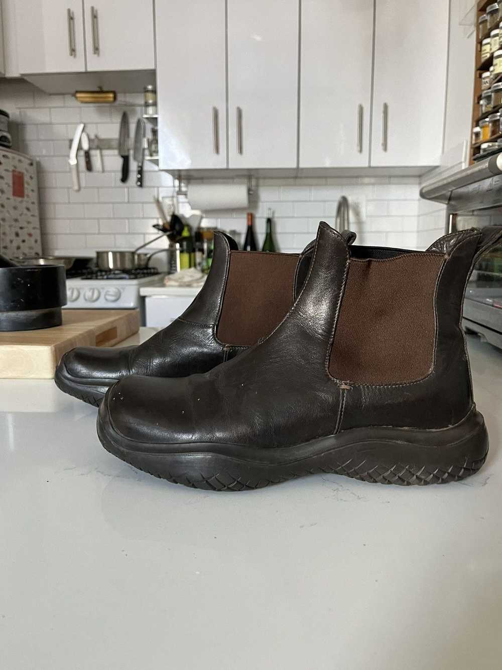 Prada 90s Prada leather boots - image 3