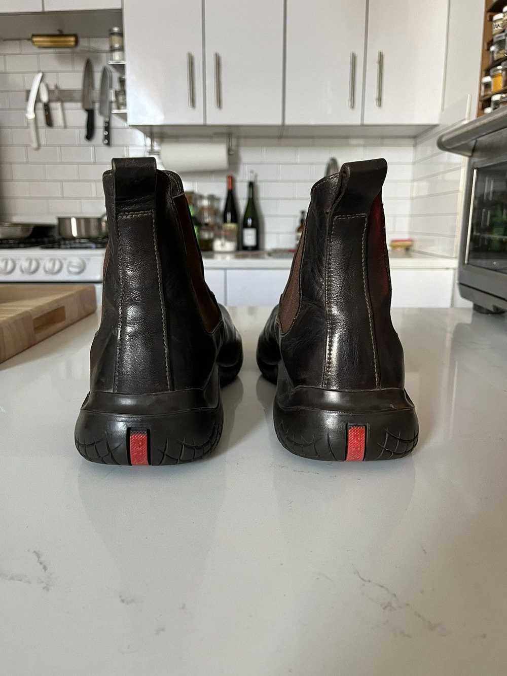 Prada 90s Prada leather boots - image 5