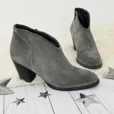 Paul Green Delgado gray suede ankle boots UK 8 - image 1